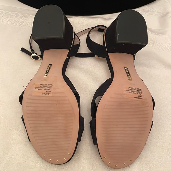 Pretty Louise et Cie LO-Genna suede dressy sandals, ankle strap EUC (OLCC) - Picture 7 of 12